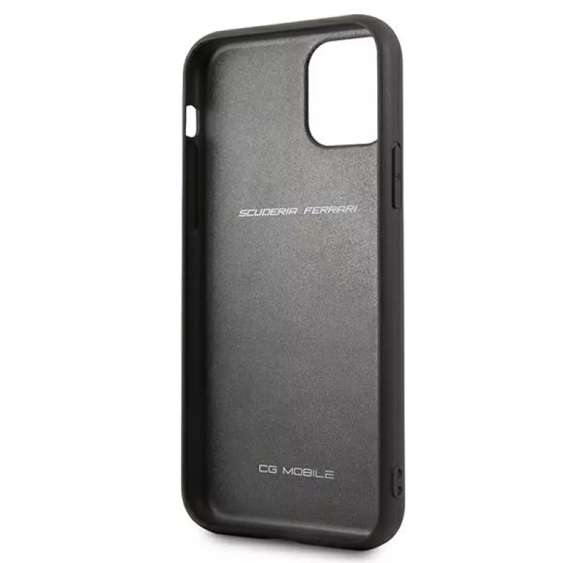 Ferrari Off Track nahkainen kovakotelo Apple iPhone 11 Pro - punainen