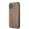 Mercedes-Benz Wood Line Walnut kovakotelo Apple iPhone 11 Pro Max - ruskea