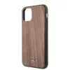 Mercedes-Benz Wood Line Walnut kovakotelo Apple iPhone 11 Pro Max - ruskea