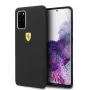 Ferrari Hardcase FESSIHCS67BK silikoninen takakotelo Samsung Galaxy S20+ (G985) - musta