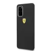 Ferrari Hardcase FESSIHCS67BK silikoninen takakotelo Samsung Galaxy S20+ (G985) - musta