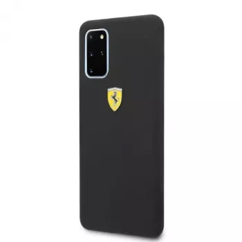 Ferrari Hardcase FESSIHCS67BK silikoninen takakotelo Samsung Galaxy S20+ (G985) - musta