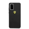 Ferrari Hardcase FESSIHCS67BK silikoninen takakotelo Samsung Galaxy S20+ (G985) - musta