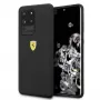 Ferrari Hardcase FESSIHCS69BK silikonikotelo Samsung Galaxy S20 Ultra - musta