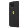 Ferrari Hardcase FESSIHCS69BK silikonikotelo Samsung Galaxy S20 Ultra - musta