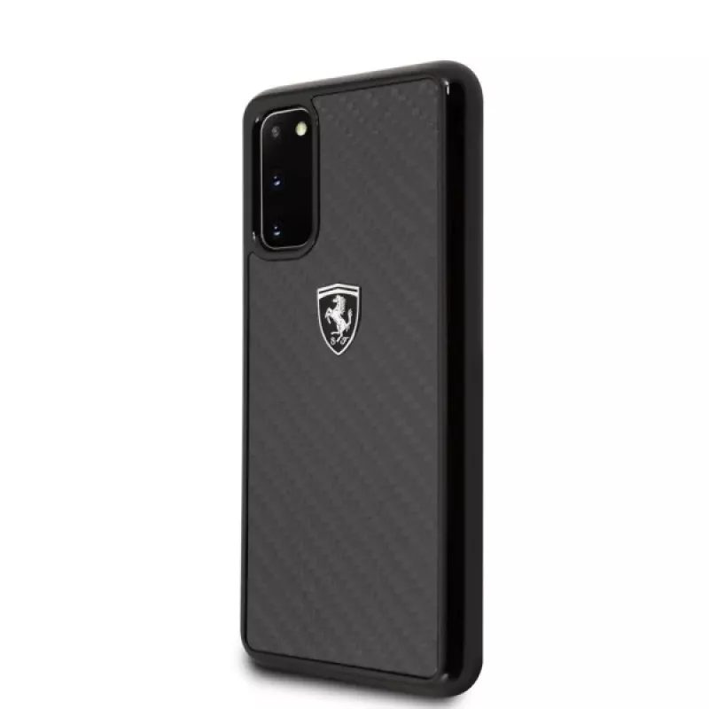 Ferrari suojakotelo FEHCAHCS62BK S20 G980 musta Carbon Heritage