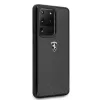 Ferrari suojakotelo FEHCAHCS69BK Samsung Galaxy S20 Ultralle, musta Carbon Heritage