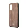 MERCEDES-BENZ Wood Line Walnut kovakotelo Samsung Galaxy S20 (SM-G980) - ruskea
