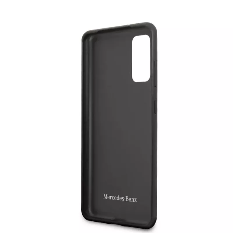 MERCEDES-BENZ Wood Line Walnut kovakotelo Samsung Galaxy S20 (SM-G980) - ruskea
