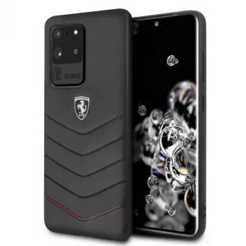 Ferrari Hardcase FEHQUHCS69BK Heritage Samsung Galaxy S20 Ultra, musta