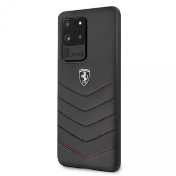 Ferrari Hardcase FEHQUHCS69BK Heritage Samsung Galaxy S20 Ultra, musta