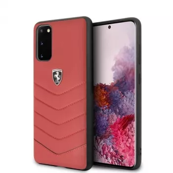 Ferrari Hardcase FEHQUHCS62RE Heritage Samsung Galaxy S20, punainen