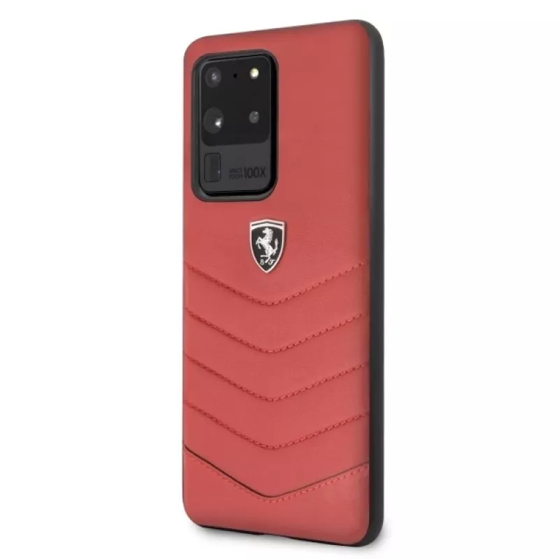 Ferrari Hardcase FEHQUHCS69RE Samsung Galaxy S20 Ultra G988, Red Heritage