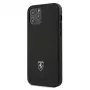 Ferrari FEOGOHCP12MBK Off Track Perforated kovakotelo iPhone 12 / 12 Pro 6,1 tuumaa - musta