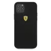 Ferrari FESPEHCP12LBK iPhone 12 Pro Max 6,7 tuumaa kovakotelo On Track Perforated, musta