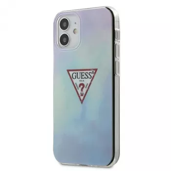 Guess GUHCP12SPCUMCGC02 iPhone 12 mini 5,4 tuumaa sininen kovakotelo Tie & Die Collection