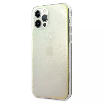Guess GUHCP12M3D4GIRBL Iridescent Opal kovakotelo Apple iPhone 12 / iPhone 12 Pro 6,1 tuumaa - 4G 3D Pattern Collection