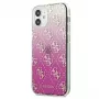 Guess GUHCP12SPCU4GGPI iPhone 12 mini 5,4 tuumaa pinkki kovakotelo 4G Gradient
