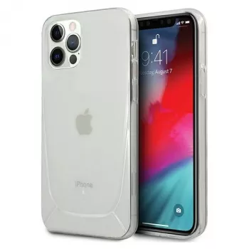 MERCEDES-BENZ iPhone 12/12 Pro 6,1 tuumaa läpinäkyvä kovakotelo Transparent Line