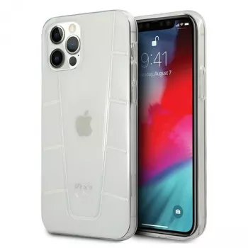 MERCEDES-BENZ MEHCP12MCLCT läpinäkyvä kovakotelo iPhone 12/12 Pro 6,1 tuumaa Transparent Line