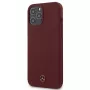 Mercedes-Benz Silicone Line kovakotelo Apple iPhone 12 Pro Max 6,7 tuumaa, punainen