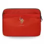 U.S. POLO ASSN. US Polo Sleeve USCS13PUGFLRE 13 punainen kannettavan tietokoneen suojapussi