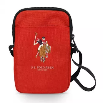 U.S. POLO ASSN. olkalaukku punainen