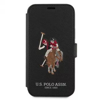 U.S. POLO ASSN. Polo Embroidery Collection kirjakotelo iPhone 12/12 Pro 6,1