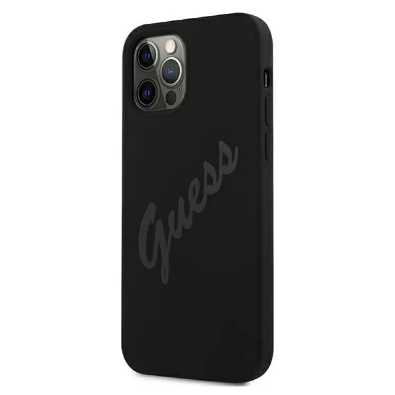 Guess Script Vintage jäykkä kuori Apple iPhone 12 Pro Max 6,7