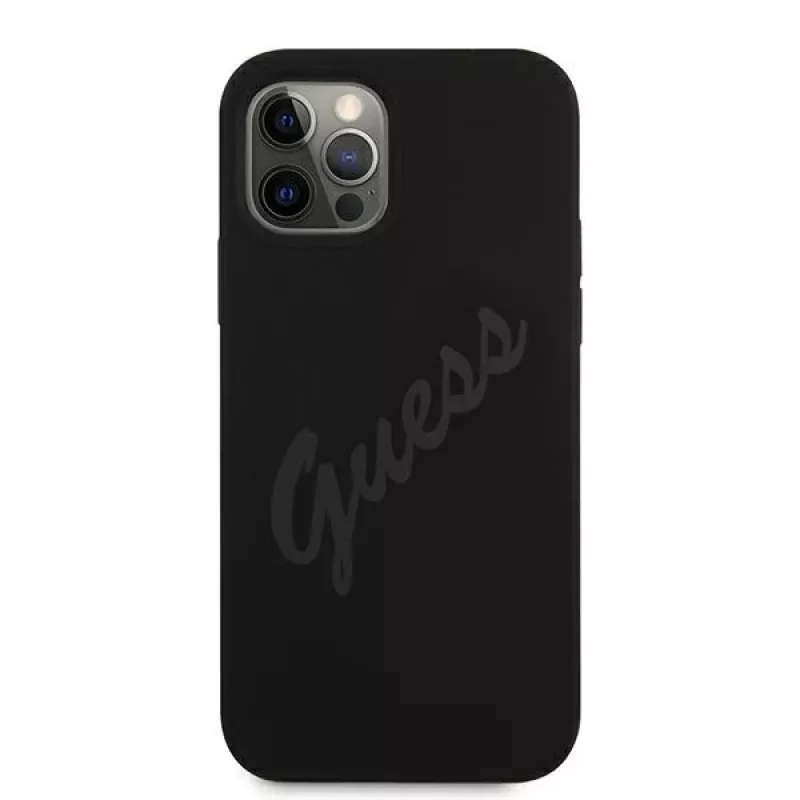 Guess Script Vintage jäykkä kuori Apple iPhone 12 Pro Max 6,7