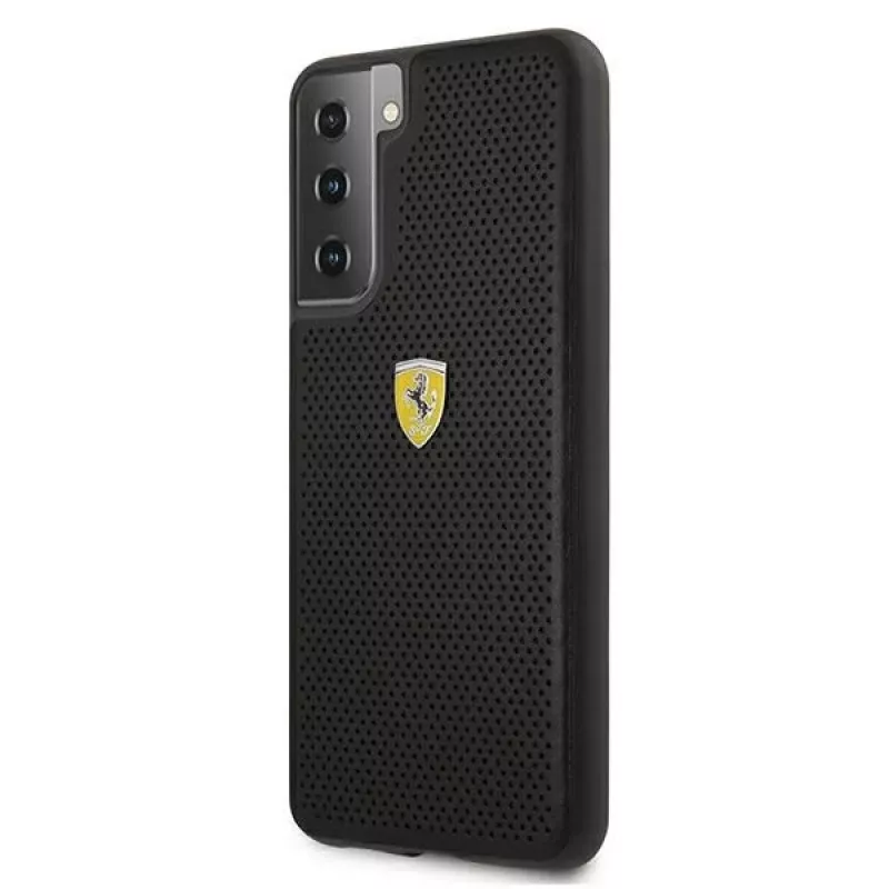 Ferrari FESPEHCS21MBK S21+ G996 musta jäykkä kuori On Track Perforated