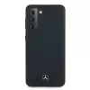 Mercedes-Benz Silicone Line jäykkä kuori Samsung Galaxy S21 -laitteelle - sininen