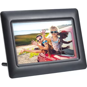 AGFAPHOTO Agfa Photo LED HD 7 digitaalinen valokuvakehys kellolla ja kalenterilla APF700 musta