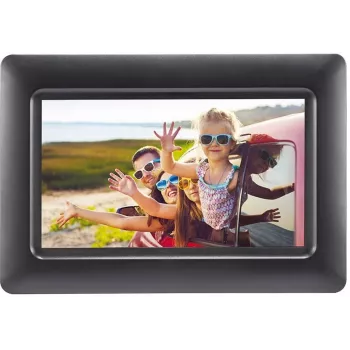 AGFAPHOTO Agfa Photo LED HD 7 digitaalinen valokuvakehys kellolla ja kalenterilla APF700 musta