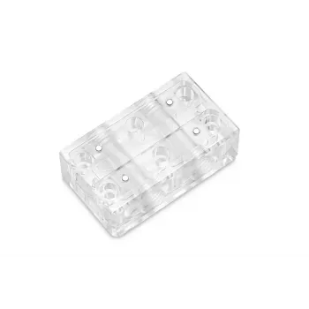EK Water Blocks Vector² GPU-vesiblokki Interconnect Bridge - akryyli - läpinäkyvä - G1/4