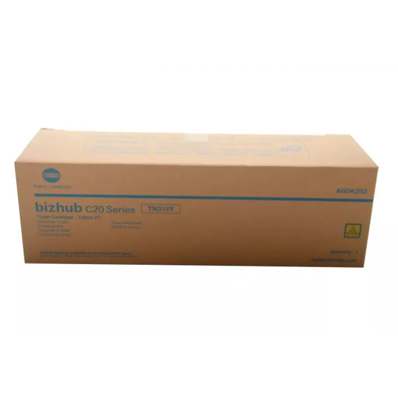 Konica Minolta TN-318C alkuperäinen värikasetti syaani A0DK453