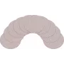 HAZET 9033-5-06/10 vara-hiomapalat, karkeus 600, 76,2 mm, 10 kpl
