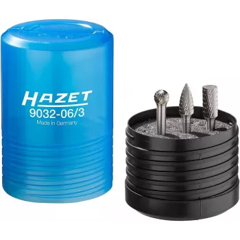 HAZET 9032-06/3 kovametallijyrsinsarja 3-osainen