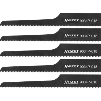 HAZET 9034P-018/5 pistosahanteräsarja 5 kpl (9034P-018/5)