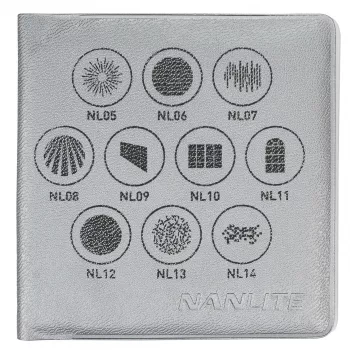 Nanlite Gobo Set 1 - 10 metalligoboa Forza 60/60B