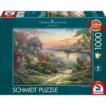 SCHMIDT SPIELE Thomas Kinkade Studios: Harbor in New England (1000 palaa)