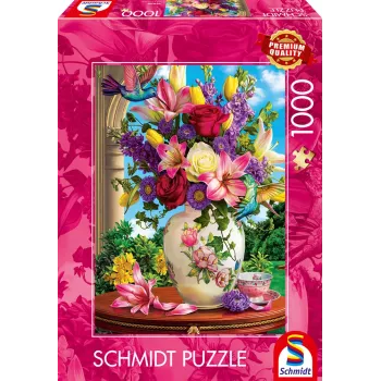 SCHMIDT SPIELE Blumenbouquet (1000 Teile) palapeli