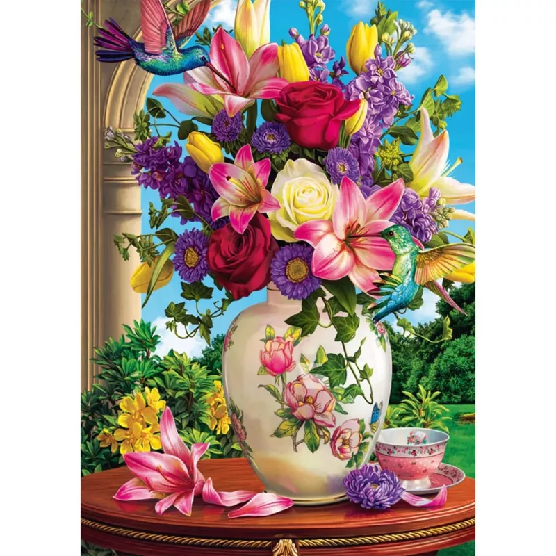 SCHMIDT SPIELE Blumenbouquet (1000 Teile) palapeli