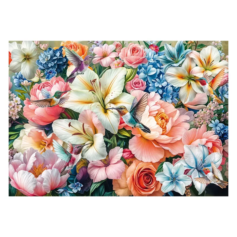 Schmidt Spiele Blumen in Pastell (1000 Teile) palapeli