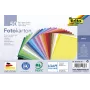 Folia Fotokarton sekalaiset värit 300 g/m² 50 arkkia A4