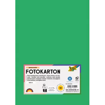 Folia 614/50 54 - vihreä - yksivärinen - A4 (210 x 297 mm) - 300 g/m² - 50 arkkia - Saksa