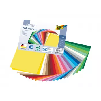 Folia 614/50 65 - kulta - yksivärinen - A4 (210 x 297 mm) - 300 g/m² - matta - 50 arkkia