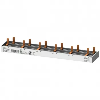 SIEMENS 5ST3675-0 tappikiskokisko 10mm² 3p/N 6xAFD+6xKomp. 12TE