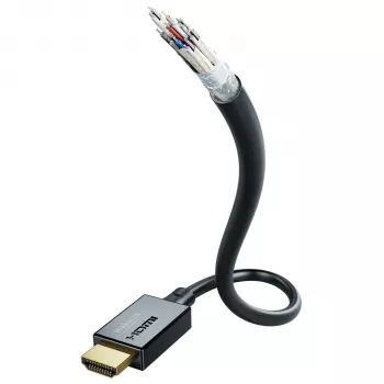 IN-AKUSTIK Star II HDMI 2.1 48G 1,5 m Ultra High Speed HDMI-kaapeli - musta