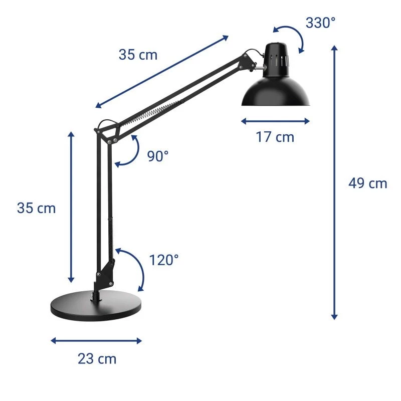 Jakob Maul GmbH MAULcircle LED-työpöytävalaisin 6W neutraalinvalkoinen hopea